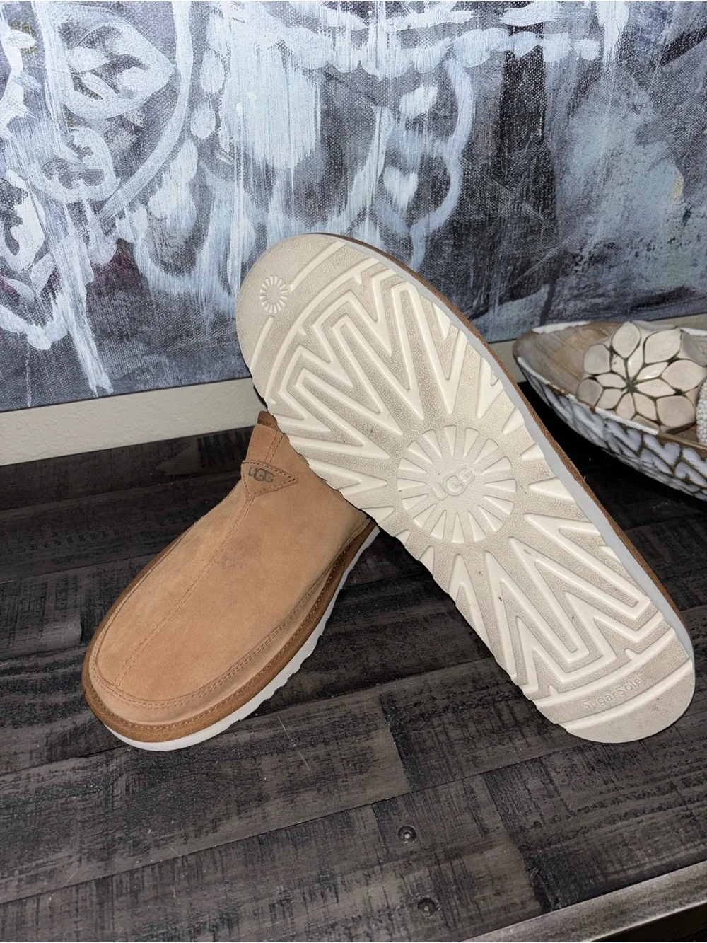 UGG Men's Romeo slip-on slippers MENS SZ 15